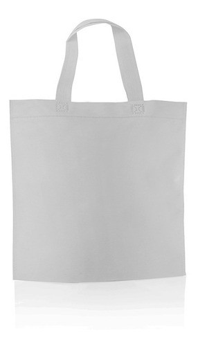 50 Eco Bolsas Friselina De 30x30x10 (manijas) Sin Imprimir 1