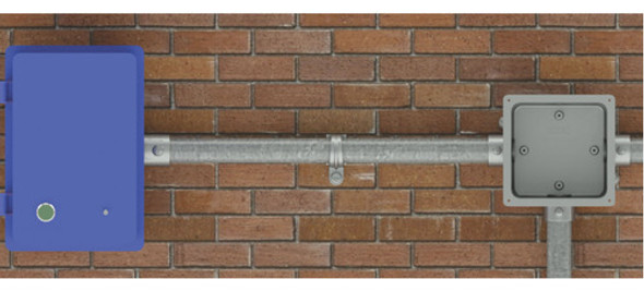 Conector Para Caja Multiple Uso Exterior Para Caño Electrico 1