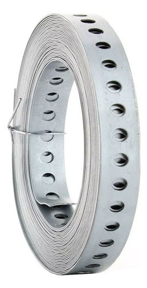 Cinta Zuncho Perforada Galvanizada 17mm Rollo 30m Fischer 0