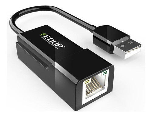 Adaptador De Red A Usb 2.0 Edup Ep-9628 Ethernet Rj45 © 0