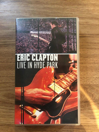 Fita Vhs Eric Clapton Live In Hyde Park 0