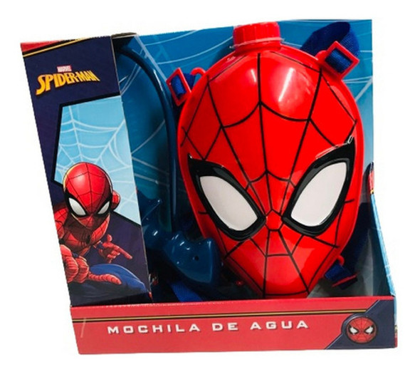 Pistola Lanza Agua Con Mochila Spiderman Ar1 8542 Ellobo 0