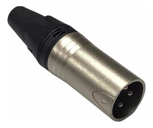 Conector Canon Xlr Macho Audio Microfono Dmx Ficha 3 Pines 0