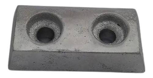 Anodo De Sacrifício Placa Casco Mares 30 Liga De Zinco 1