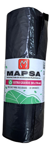 Rollo Bolsa Residuo 80x110 Reforzada Basura 26 Mic. X 100un. 0