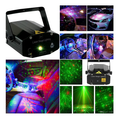 Fiesta Para Tu Auto , Luces Bola De Espejos Audioritmico 0