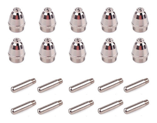 10 Electrodo Tobera Consumibles Plasma Logus Cut 50 0