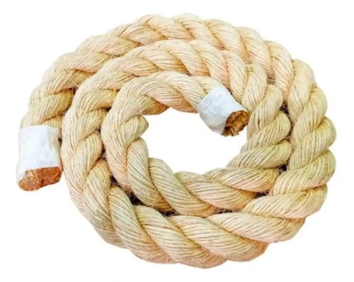 Corda Naval Sisal 40mm 2 Mts Decoração Artesanato Exercicio 1