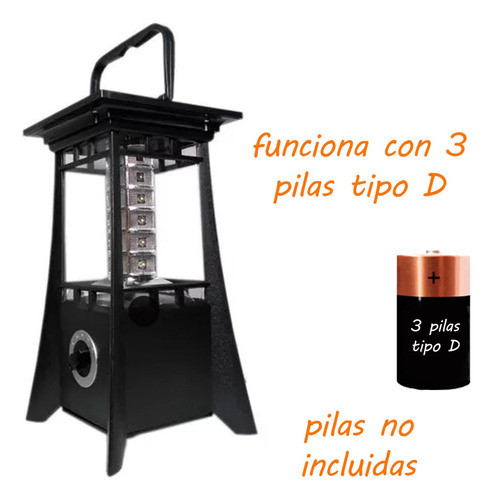 Farol De Noche 24 Led Con Regulador De Intenseidad A Pilas 1