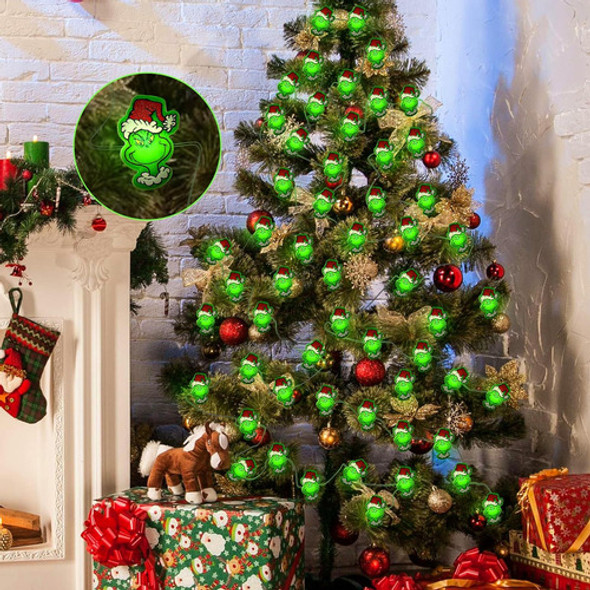 Luces Led Navidad Grinch 3 Metros 30 Luces 1
