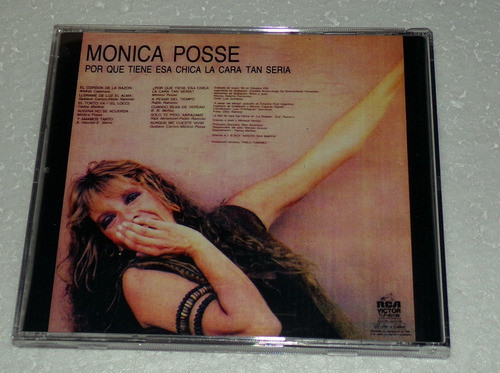 Monica Posse Por Que Tiene Esa Chica La Cara Cd De Lp Kktus 1