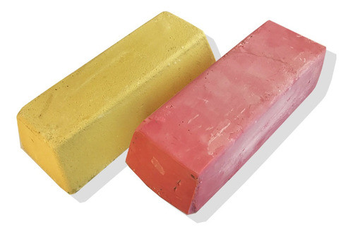 Kit Pastas Para Pulir A Espejo Aceros Inox Amarilla Y Rosa 0