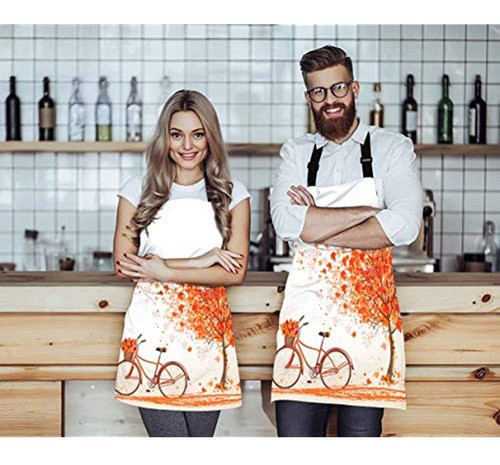 Delantal De Bicicleta De Arbol De Otoño De Wondertify, Del 1
