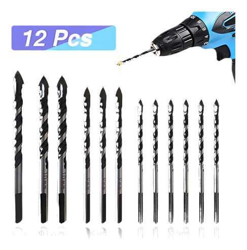 Juego De Brocas Para Materiales Múltiples De 12 Piezas, Jueg 1