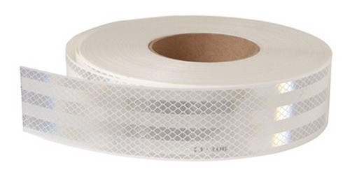 Banda Perimetral 3m Cinta Reflectiva (50,8mm X 1m) Blanca 1