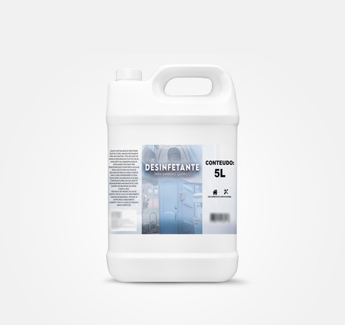 Desinfetante Bactericida Para Banheiro Químico 5 Litros 0