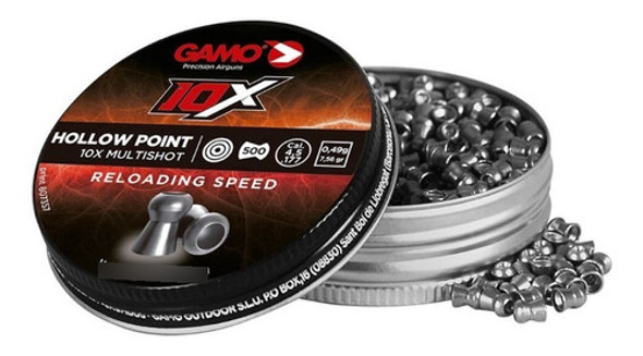 Chumbos Gamo Hollow Point Calibre 5.5 Mm X 250 Unidades 0