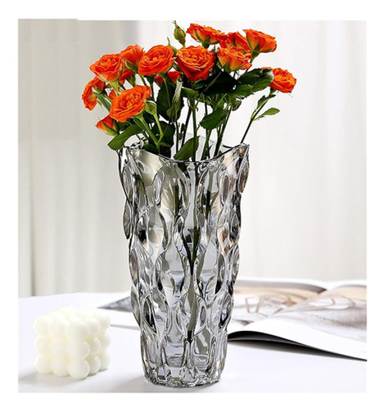 Jarrón Colorido De Cristal De Cristal, Decoración De Jarrón 0