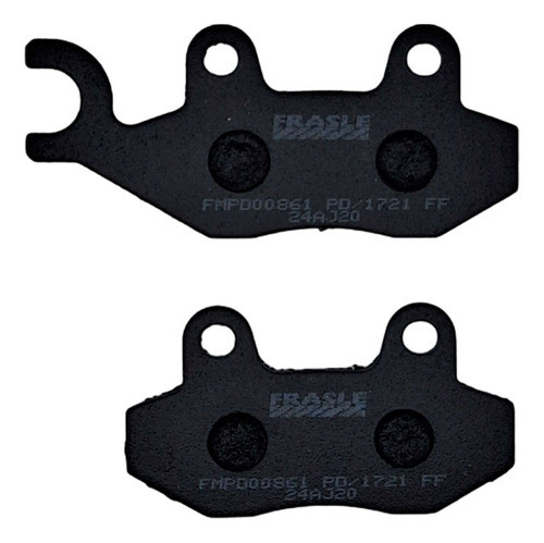 Pastilla De Freno Fras-le Pd/861 Yamaha Ys 250 Fazer 06/10 0