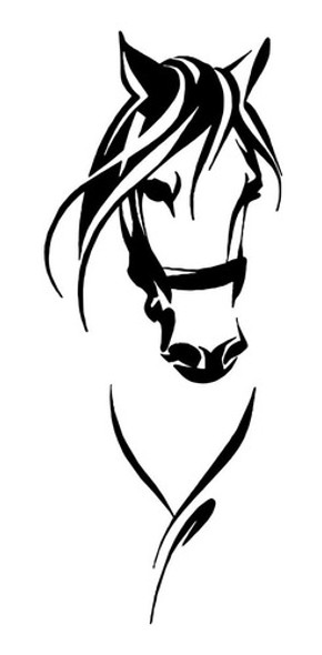 Vinilo Adhesivo, Calco, Caballo 0