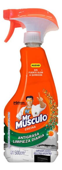 Limpiador Mr. Músculo Cocina Antigrasa Gatillo 500ml 0