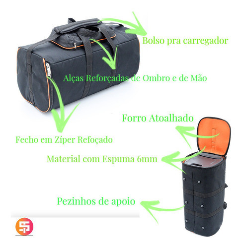 Case Bolsa Bag De Transporte Proteção Jbl Partybox 310 Top 1