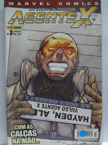 Gibis Hq Agente X Das Páginas De Deadpool Marvel 0
