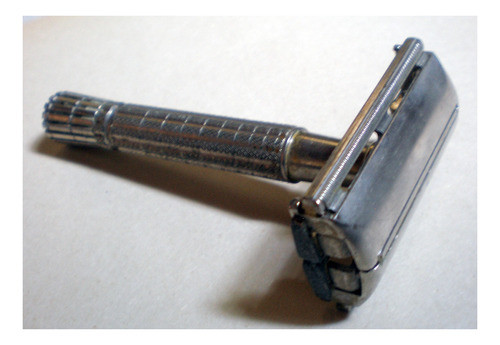 Gillette Afeitadora Antigua Retro Vintage Manual Mexico 0