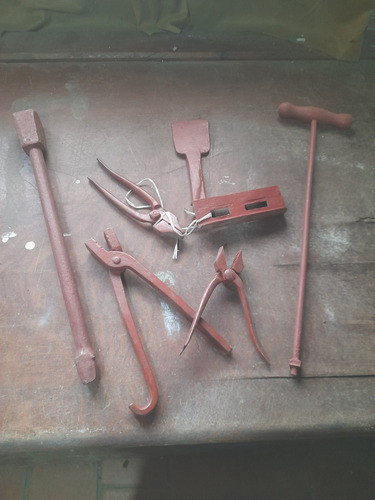 Herramientas Antiguas Manuales Ver Bien Las Fotos 0