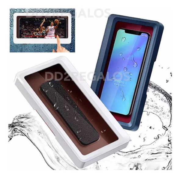 Funda Para Celular Impermeable Adhesivo Para Baño Cocina 1 Funda Para Celular Impermeable Adhesivo Para Baño Cocina 1