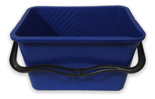 Kit 6 Balde Pintura Plástico Azul Com Alça 10l - Gerplast 1