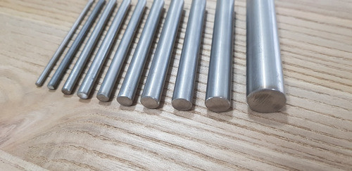 Varilla De Acero Inoxidable 304 De 6.35 Mm De Diam. X Metro 1