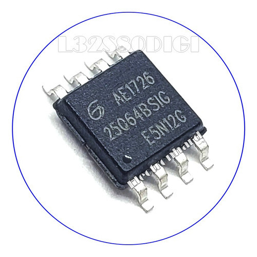 Memoria 25q64bsig Programada Para Rca L32s80digi 32s80digi 0