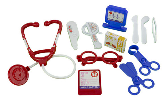 Kit Medico Infantil Com 12 Peças Etitoys 1