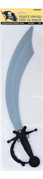 Espada Pirata Plástica Para Niños 14 X 52 Cm Juguete Aventur 1