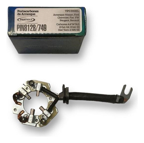Plaqueta Porta Carbones Arranque Indiel Renault Fiat Ford Vw 0