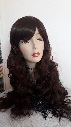 Peluca De Cabello Símil Natural Ondulada. 1