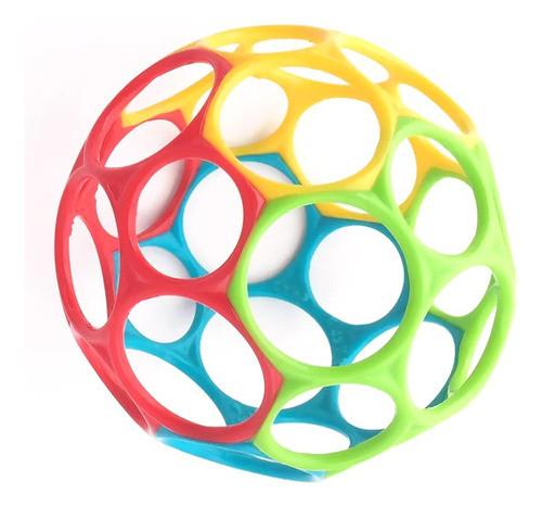 Pelota Plastica Flexible Suave Bebe Bright Starts 10340 0