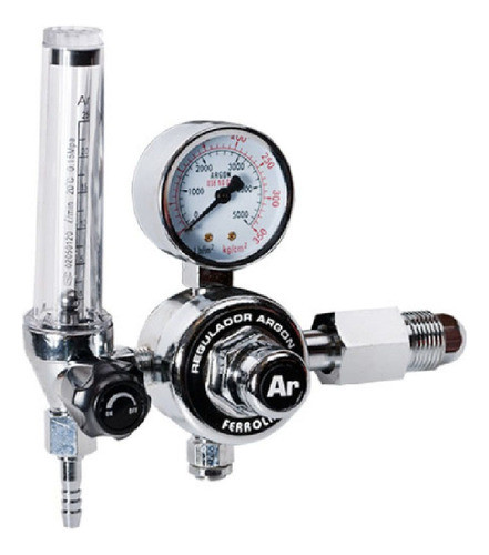 Regulador Presión Ferrolan Argon / Atal C/caudalimetro Has 0