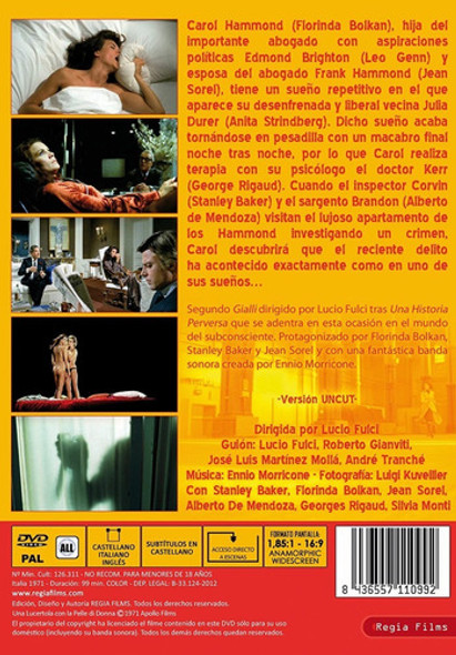 Dvd A Lizard In A Woman´s Skin /  De Lucio Fulci 1