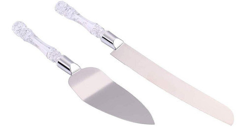 Set De Torta Reposteria Pastel Cuchillo Y Espatula Acero 0