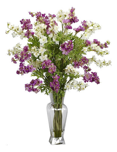 Arreglo Floral De Seda De Margarita Danzante Casi Natural De 0