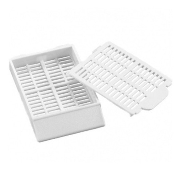 Cassette Inclusión Parafina Biopsia Histología, Pack X 50 U 1
