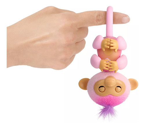 Fingerlings Monito Interactivo Harmony Rosa 3111 1