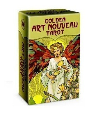 Mini Golden Art Nouveau Tarot - G. Massaglia - Lo Scarabeo 1