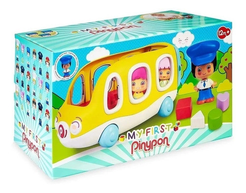 My First Pinypon Autobus Con Figura De Encastre Lny 16304 0