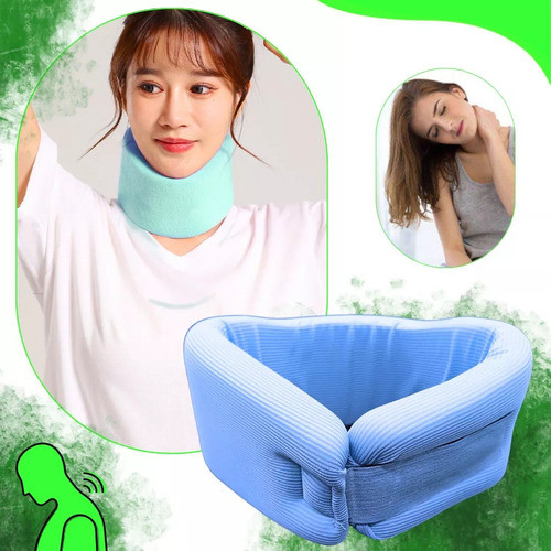 Colar Cervical De Espuma Reforçado Ajustavel Anti Alergico 1