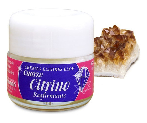 Crema Elov Hahnemann® Cuarzo Citrino X 30g | Reafirmante 0