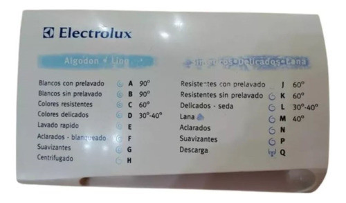 Frente Jabonera Electrolux Reemplaza Otros Modelos Ref 205/2 0