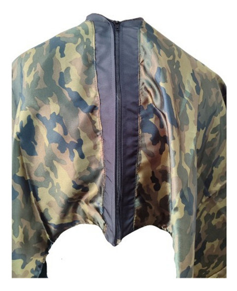 Capa Corte Barber Cabeleireiro Estampada Camuflada Cod: 1843 1